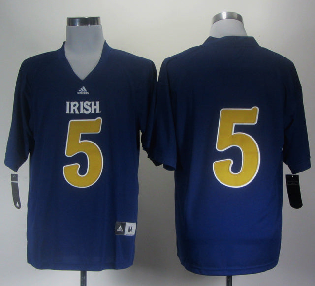 Everett Golson #5 Trefoil 1 College Football Jersey football jersey product view 1