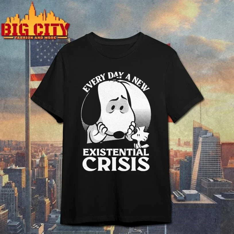 Every day a new Existential Crisis Dog shirt Unisex T-shirt, Sweatshirt, Hoodie, Long Sleeve Tee - T-Shirt, Sweatshirt, Hoodie