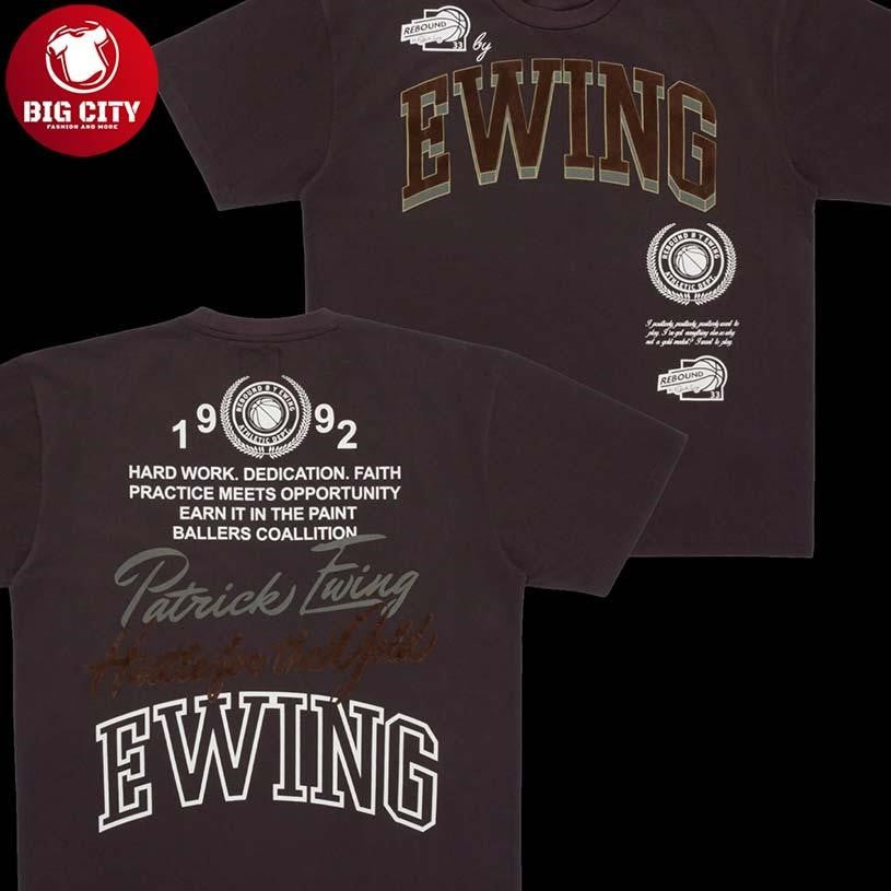 Ewing Athletics Ewing Athletics Ewing 1992 Two Sided Shirt Unisex T-shirt, Sweatshirt, Hoodie, Long Sleeve Tee - T-Shirt, Sweatshirt, Hoodie