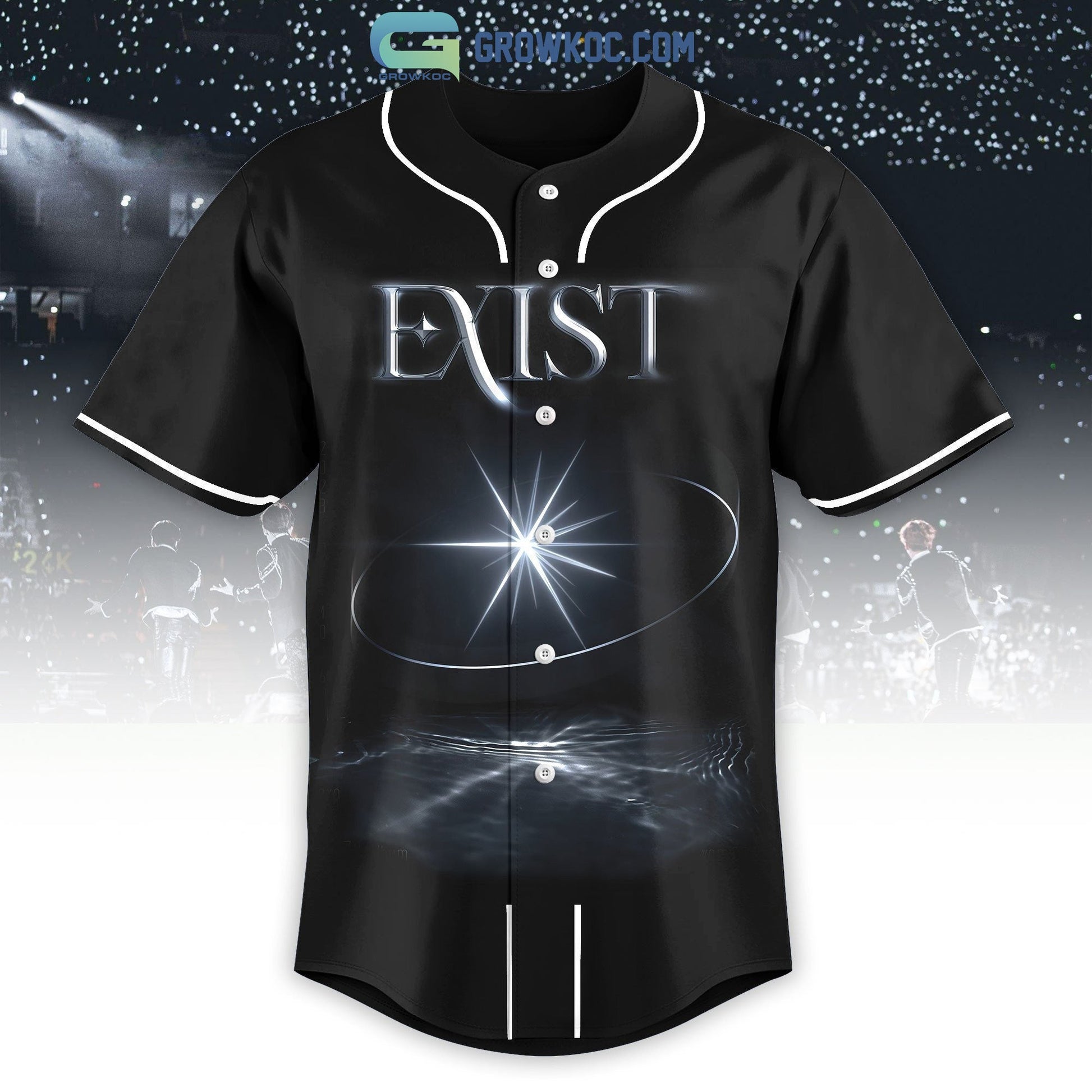 Exist Exo 2023 Baseball Jersey baseball jersey product view 2
