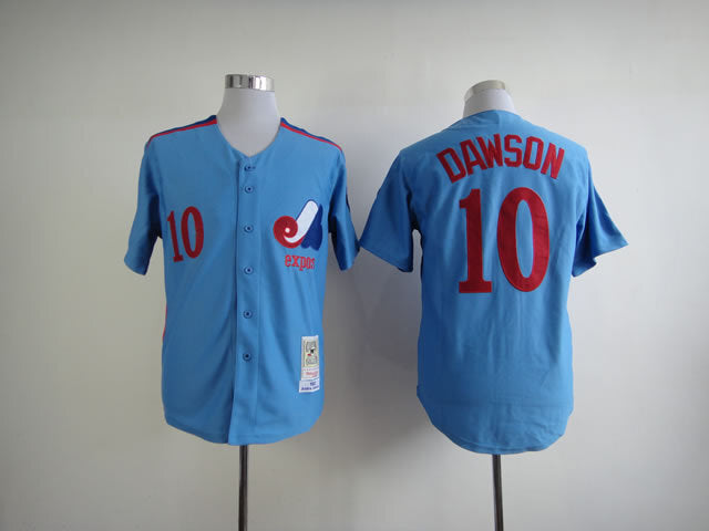 Expos 10 Style 1 Baseball Jersey baseball jersey product view 1