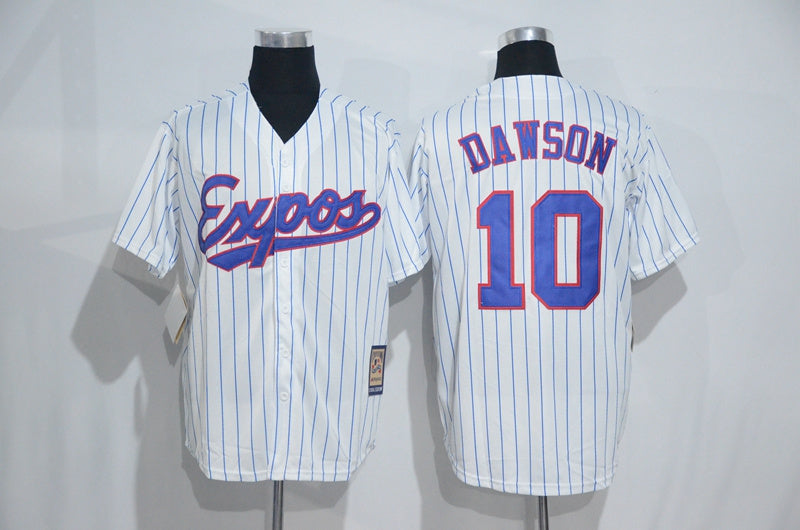 Expos 10 Style 2 Baseball Jersey baseball jersey product view 1