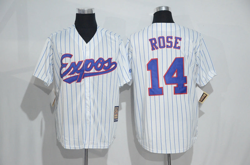 Expos 14 Style 3 Baseball Jersey baseball jersey product view 1