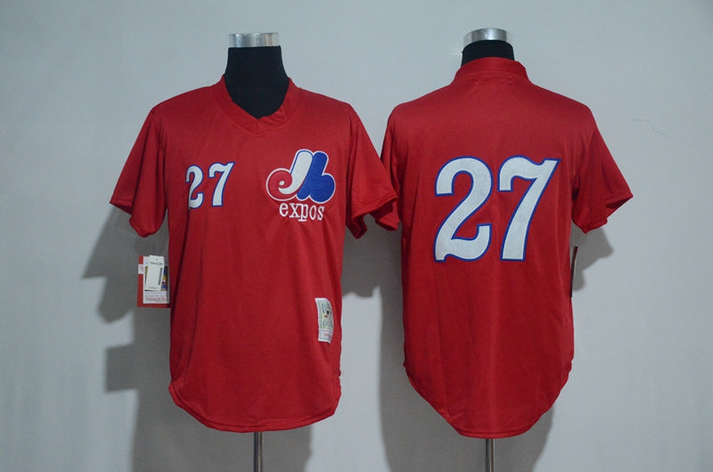 Expos 27 Style 3 Baseball Jersey baseball jersey product view 1