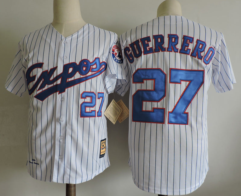 Expos 27 Style 6 Baseball Jersey baseball jersey product view 1