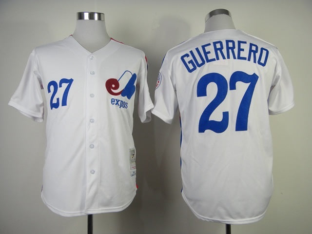 Expos 27 Style 7 Baseball Jersey baseball jersey product view 1