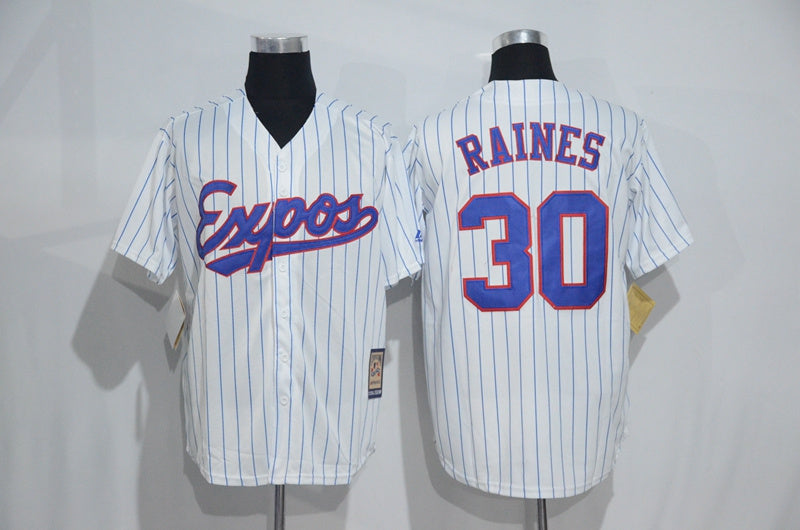 Expos 30 Style 6 Baseball Jersey baseball jersey product view 1