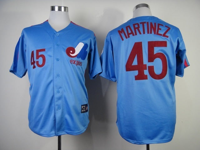Expos 45 Style 3 Baseball Jersey baseball jersey product view 1