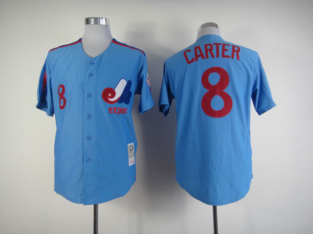 Expos 8 Style 2 Baseball Jersey baseball jersey product view 1