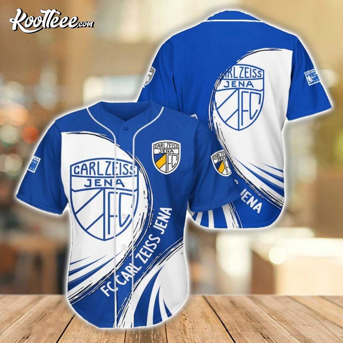 FC Carl Zeiss Jena Sport Team Gift Baseball Jersey baseball jersey product view 1