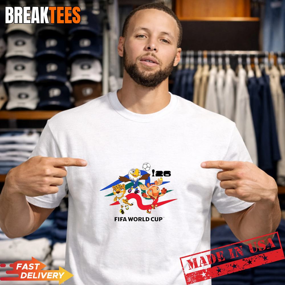 FIFA World CUP26 Host Country Mascots Crew T-Shirt  Feel the Hype! Unisex T-shirt, Sweatshirt, Hoodie, Long Sleeve Tee - T-Shirt, Sweatshirt, Hoodie