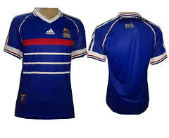 FRANCE 1998 HOME Soccer Jersey sports jersey product view 1
