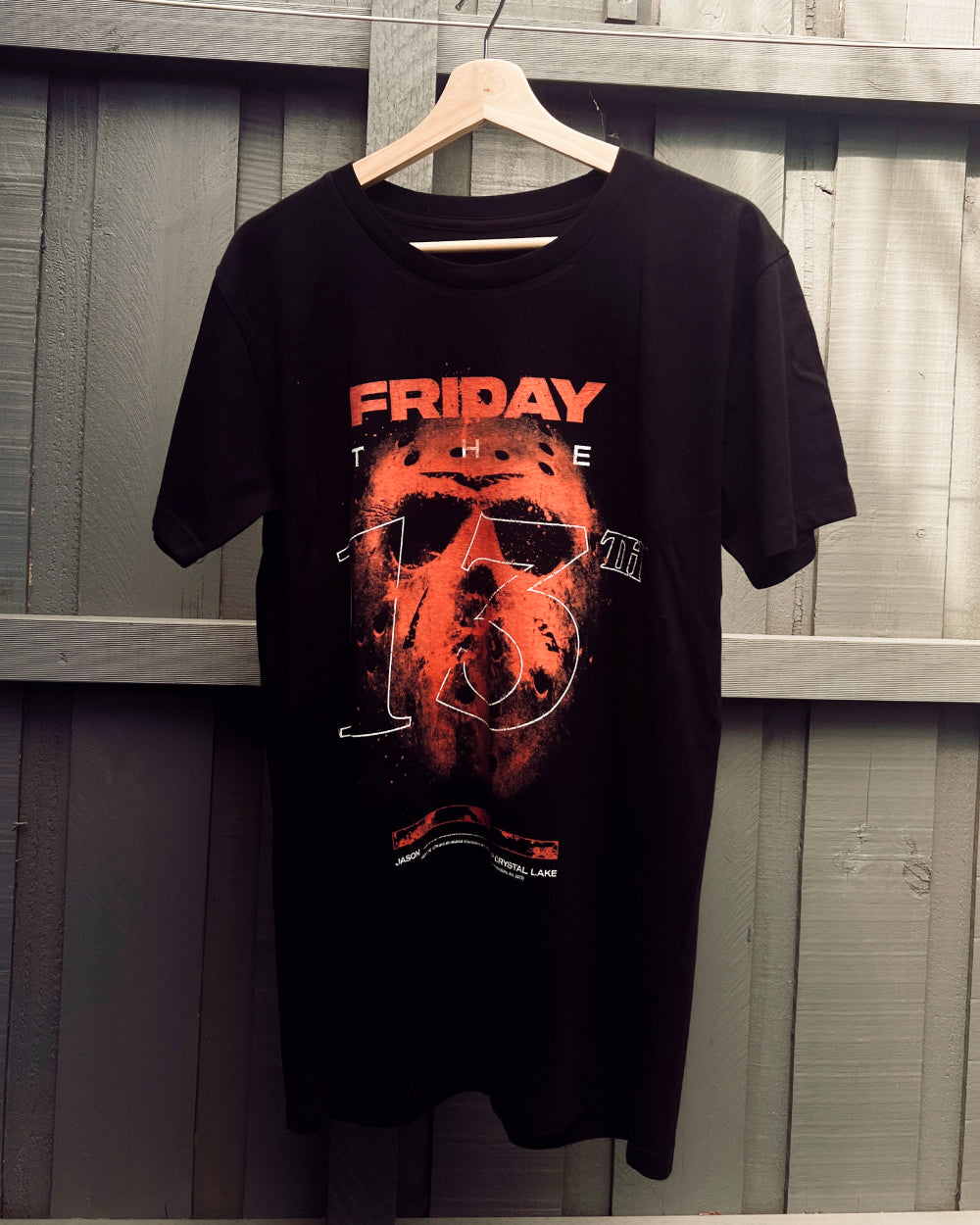 Friday the 13th Mask T-Shirt Unisex T-shirt, Sweatshirt, Hoodie, Long Sleeve Tee - T-Shirt, Sweatshirt, Hoodie
