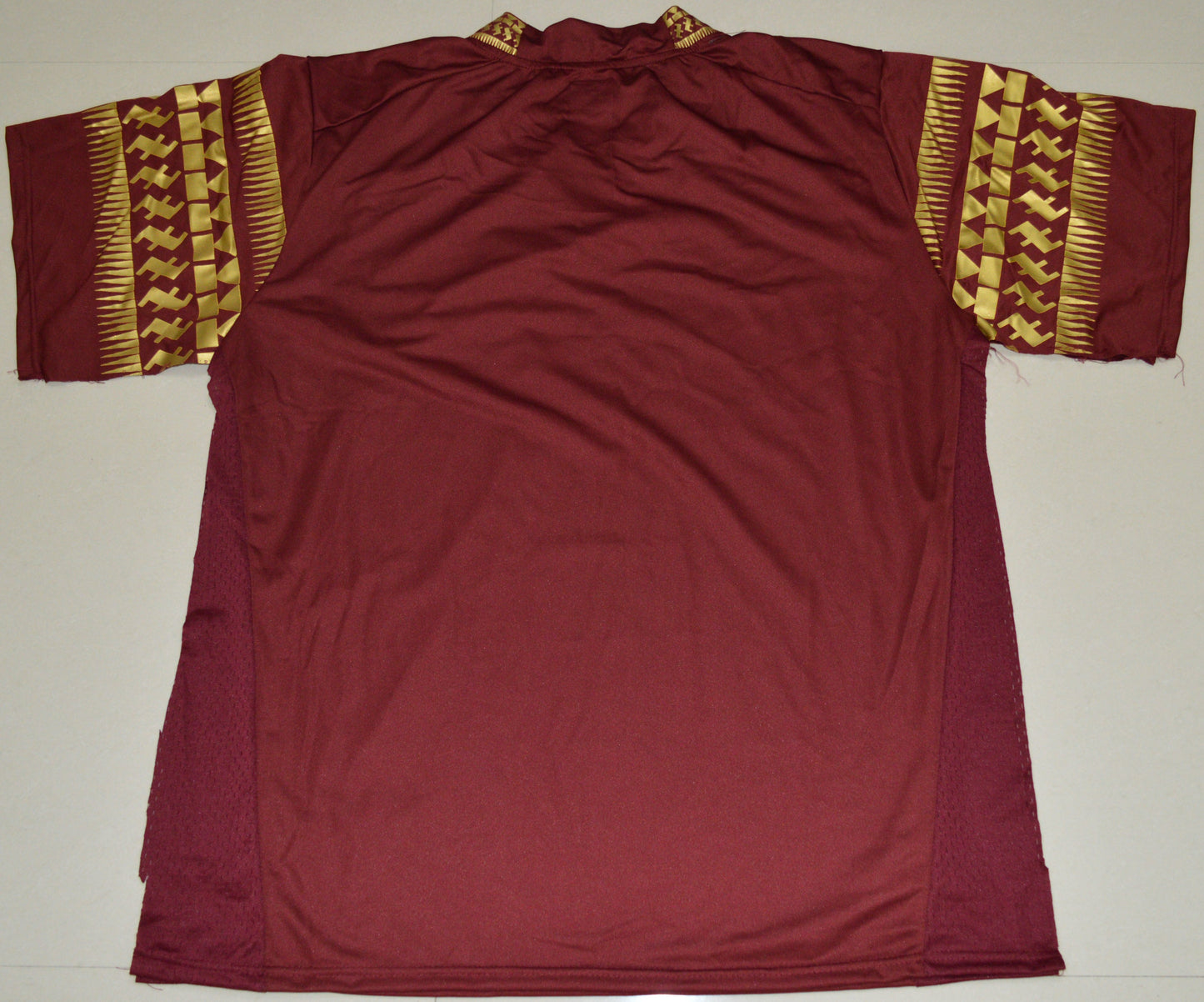 FSU 2016 Blank Burgundy Back College Football Jersey football jersey product view 1