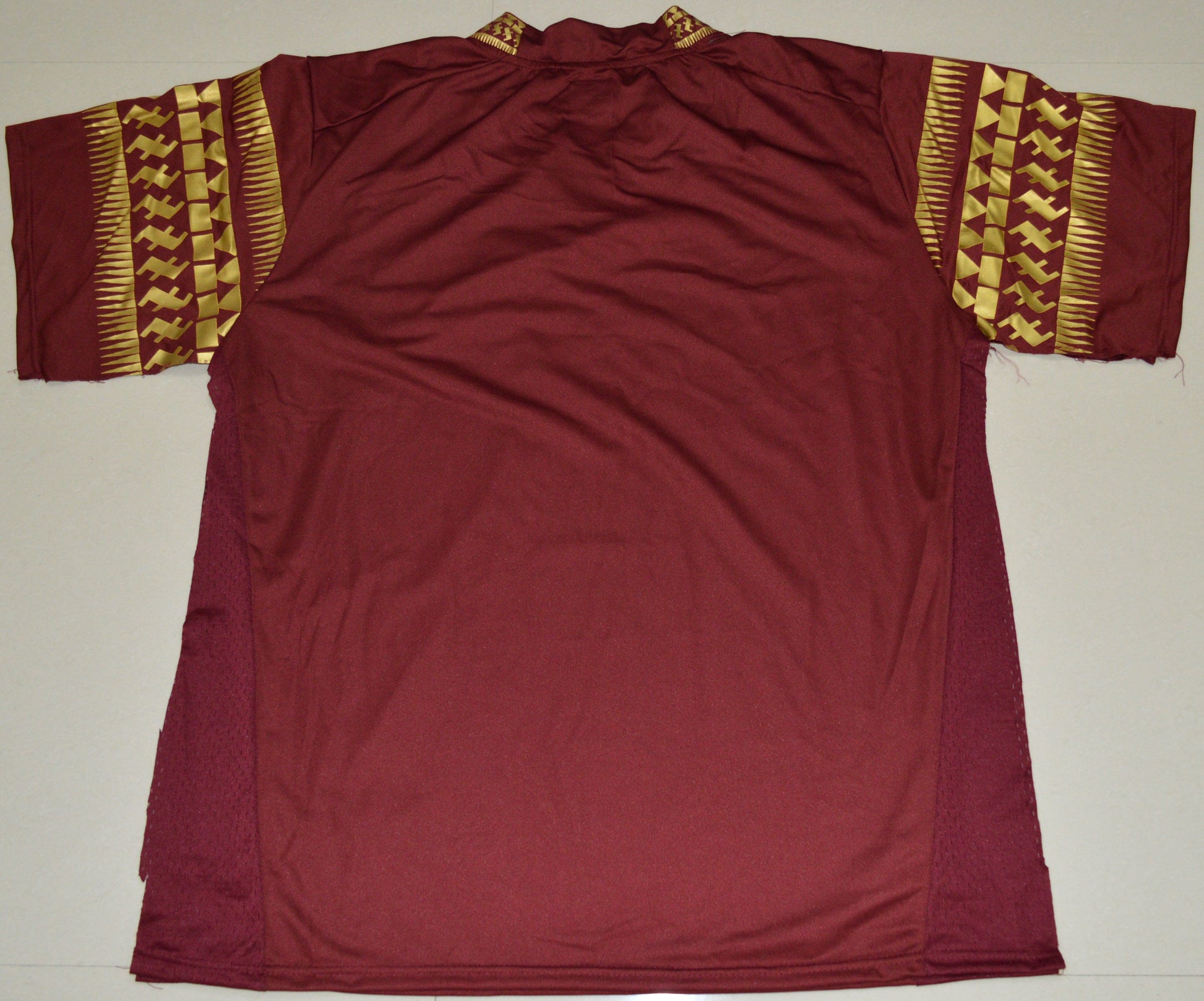 FSU 2016 Blank Burgundy Back College Football Jersey football jersey product view 1