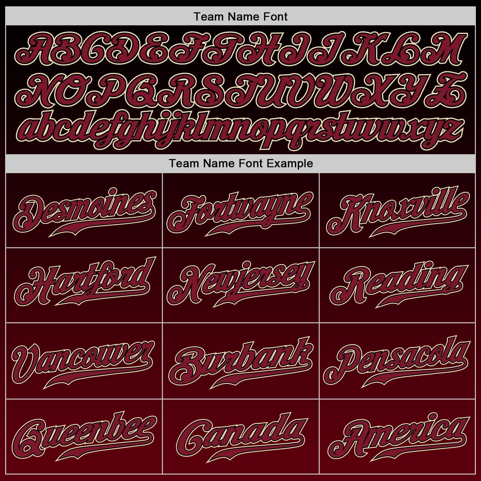 Custom Black Crimson-Cream Authentic Fade Fashion Baseball Jersey baseball jersey product view 5