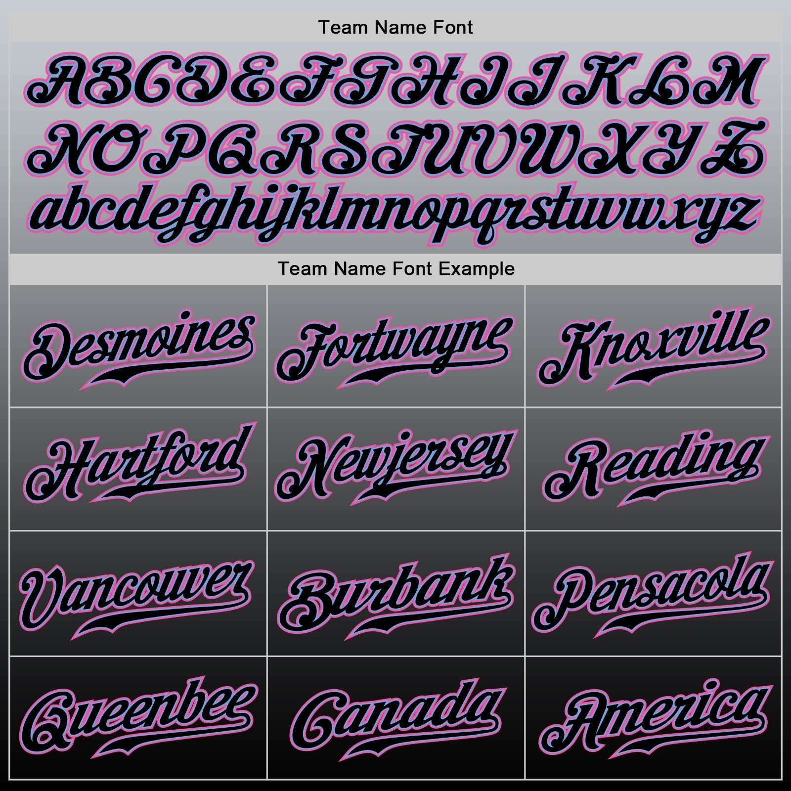 Custom Gray Pink-Black Authentic Fade Fashion Baseball Jersey baseball jersey product view 5