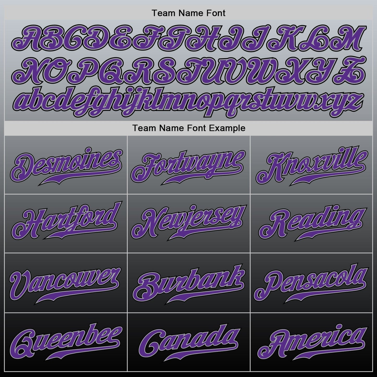 Custom Gray Purple-Black Authentic Fade Fashion Baseball Jersey baseball jersey product view 5