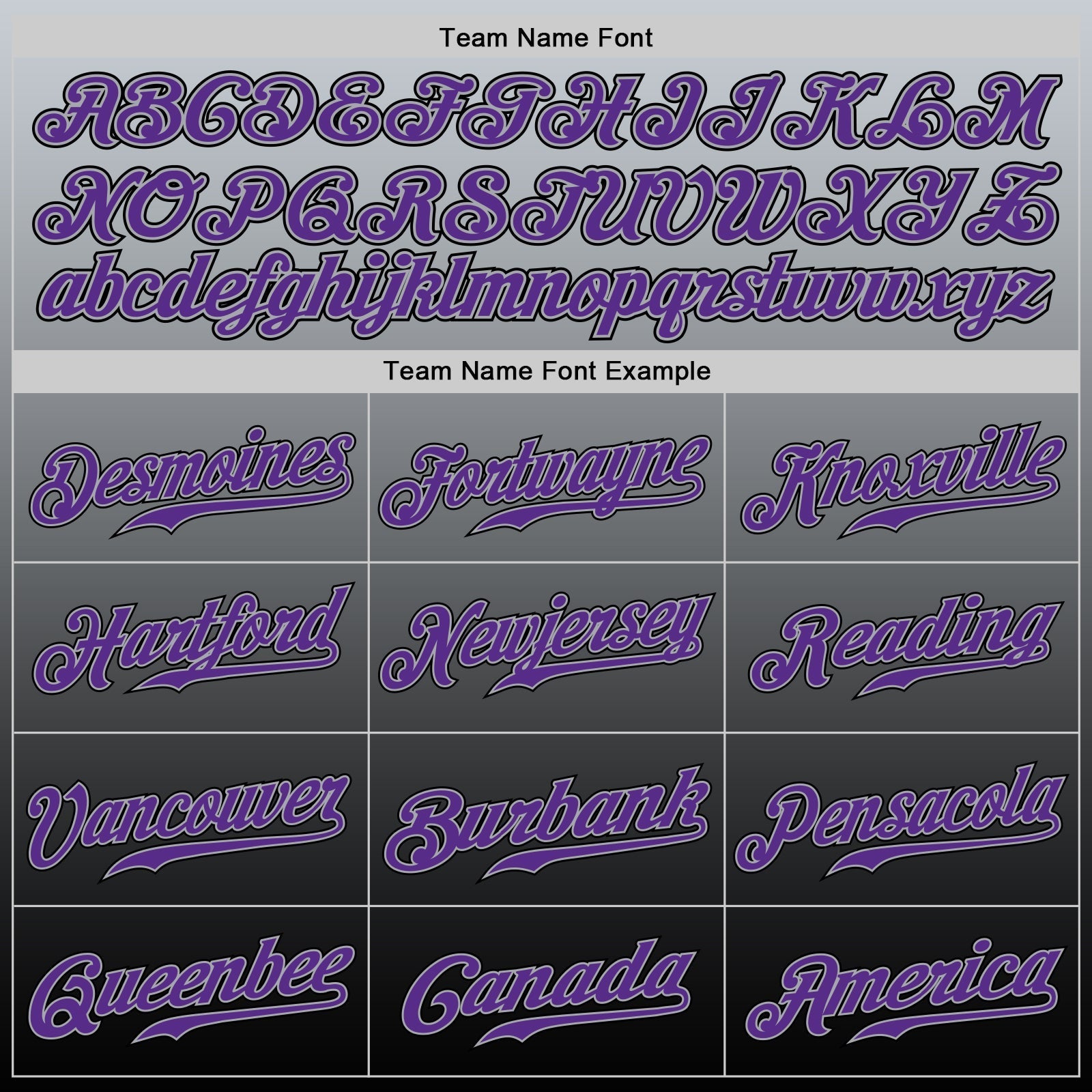Custom Gray Purple-Black Authentic Fade Fashion Baseball Jersey baseball jersey product view 5