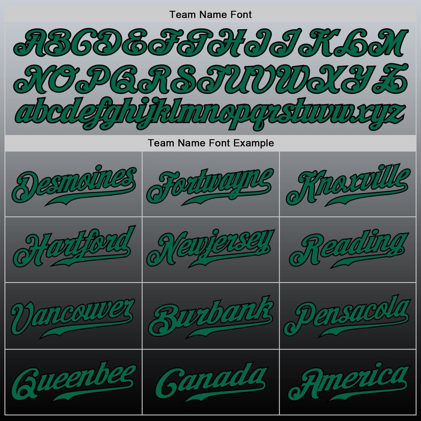 Custom Gray Kelly Green-Black Authentic Fade Fashion Baseball Jersey baseball jersey product view 5