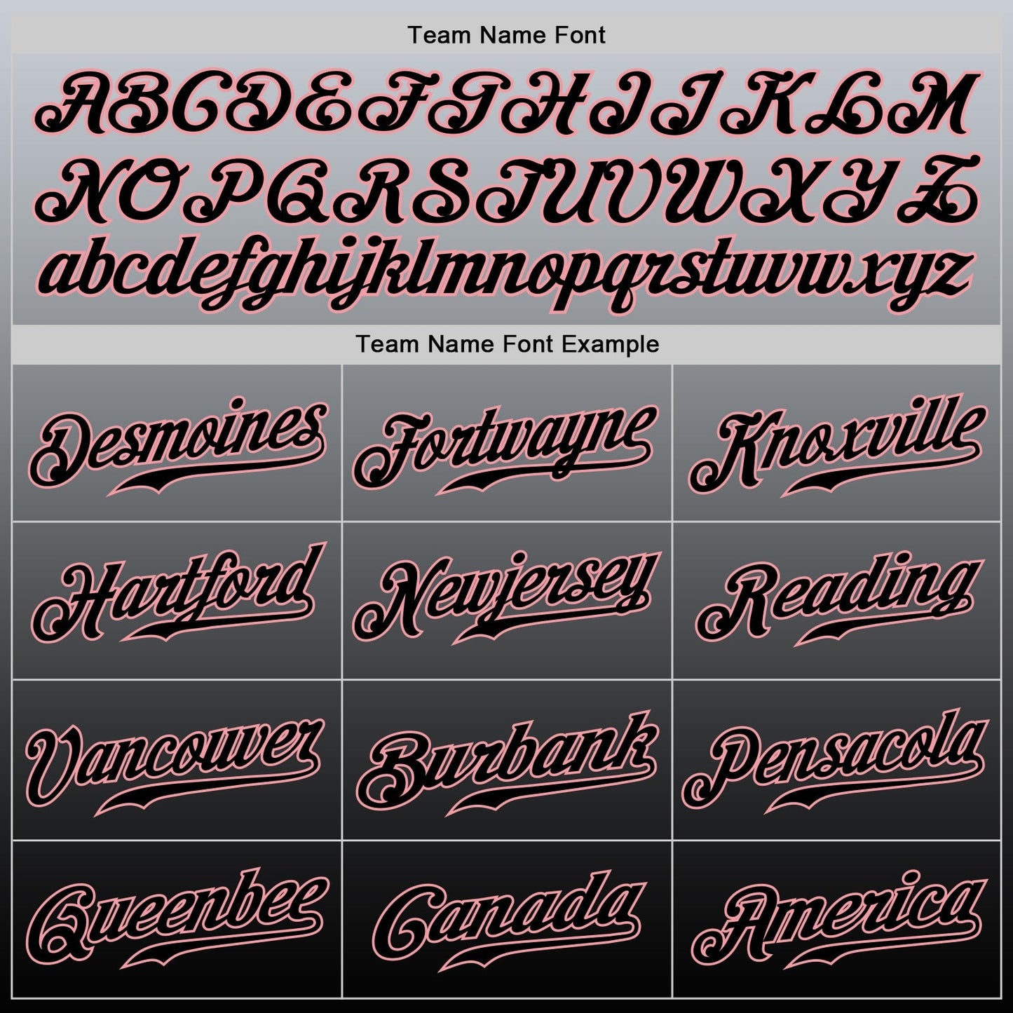 Custom Gray Black-Medium Pink Authentic Fade Fashion Baseball Jersey baseball jersey product view 5