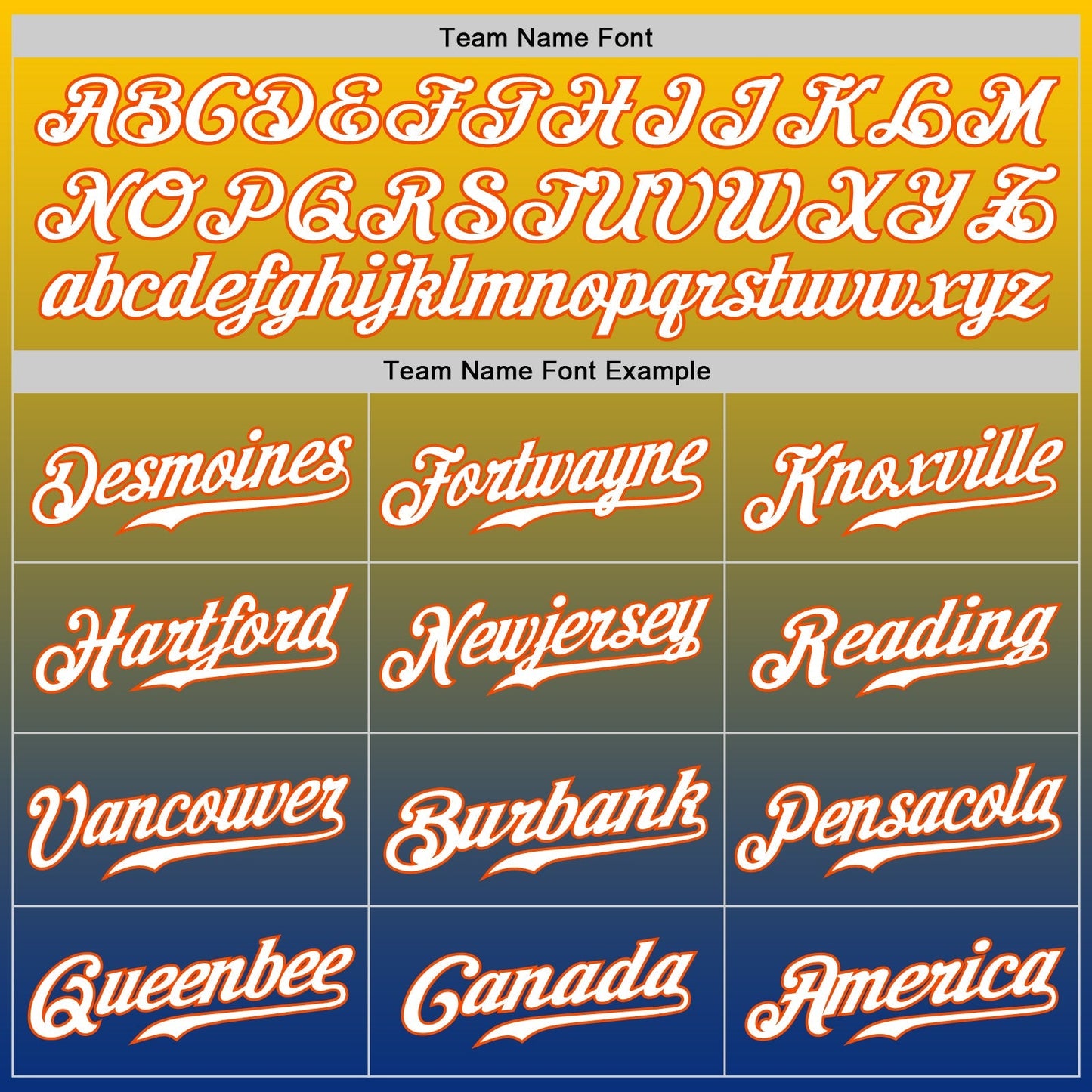 Custom Yellow Orange-Royal Authentic Fade Fashion Baseball Jersey baseball jersey product view 5