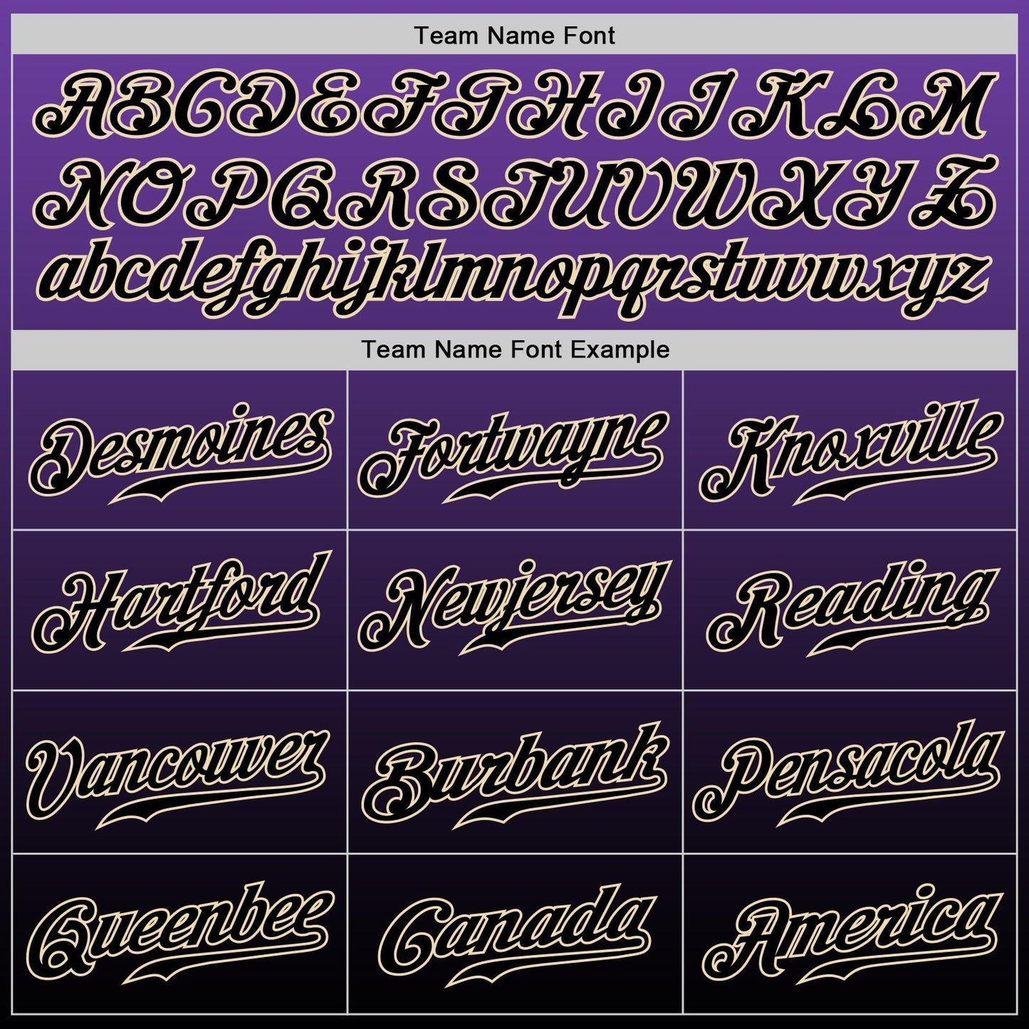 Custom Purple Black-Cream Authentic Fade Fashion Baseball Jersey baseball jersey product view 5