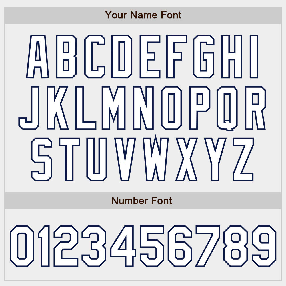 Custom White White-Navy Authentic Fade Fashion Baseball Jersey baseball jersey product view 3