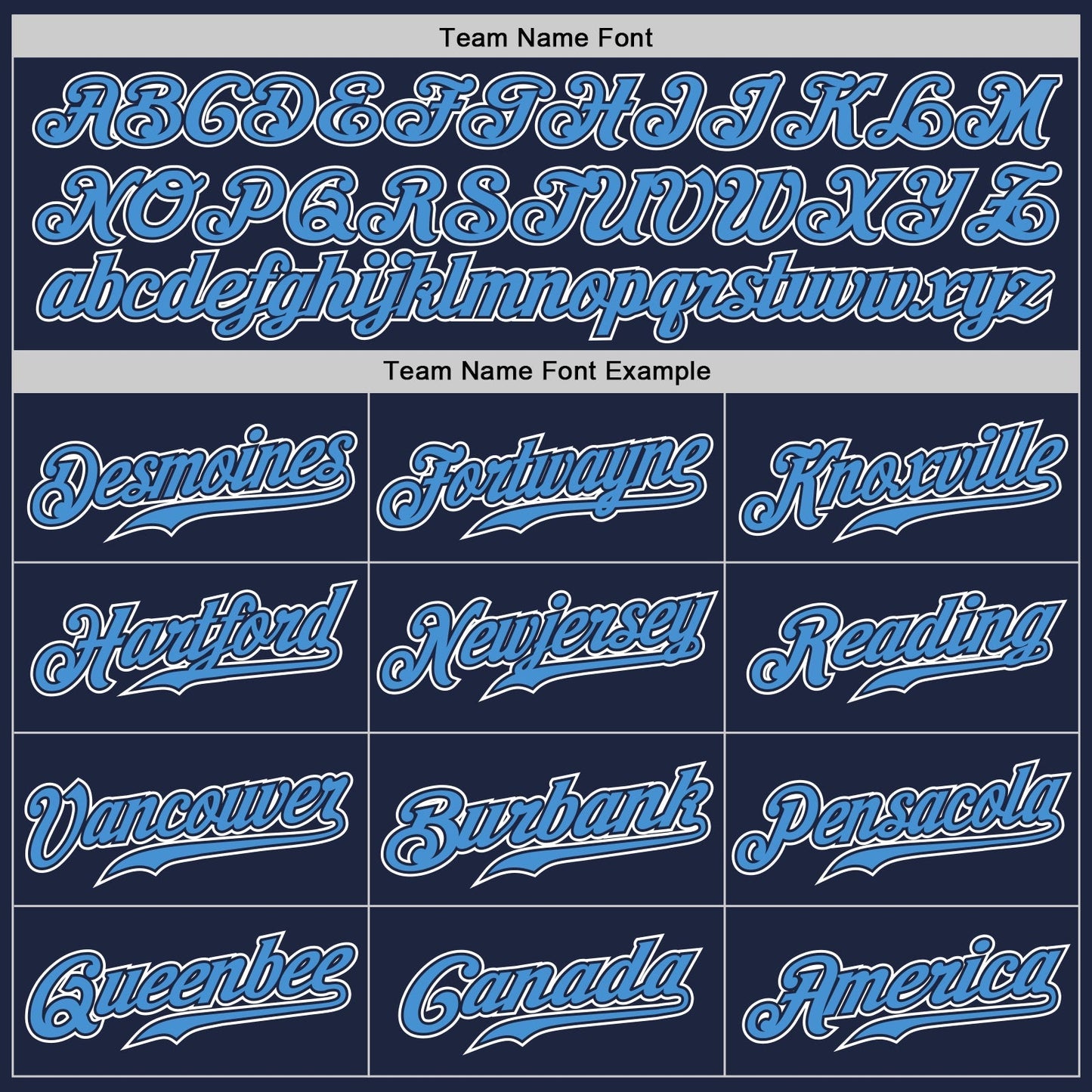 Custom Navy Powder Blue-White Authentic Gradient Fashion Baseball Jersey baseball jersey product view 4