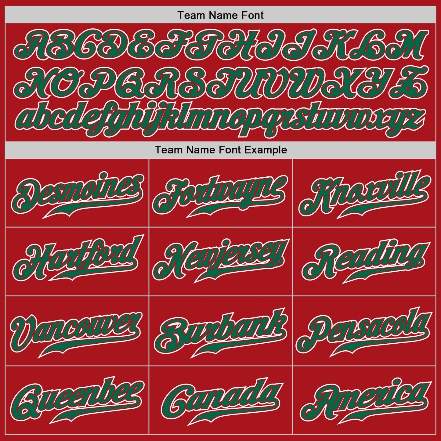 Custom Red Kelly Green-White Authentic Gradient Fashion Baseball Jersey baseball jersey product view 4
