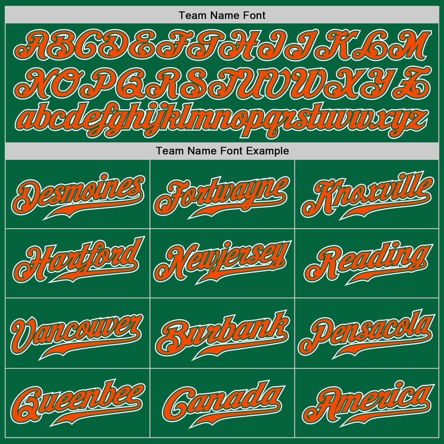 Custom Kelly Green Orange-White Authentic Gradient Fashion Baseball Jersey baseball jersey product view 4