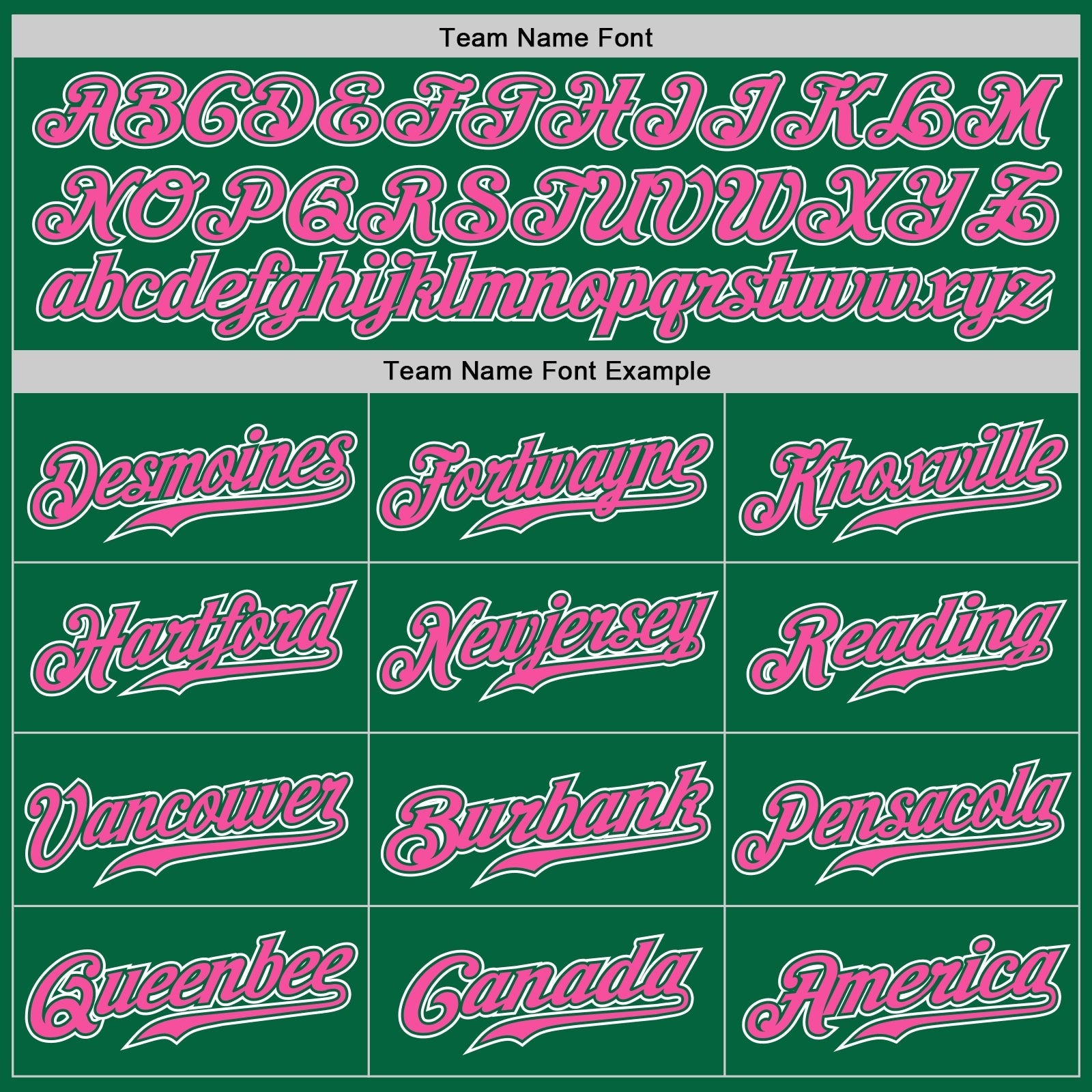 Custom Kelly Green Pink-White Authentic Gradient Fashion Baseball Jersey baseball jersey product view 4