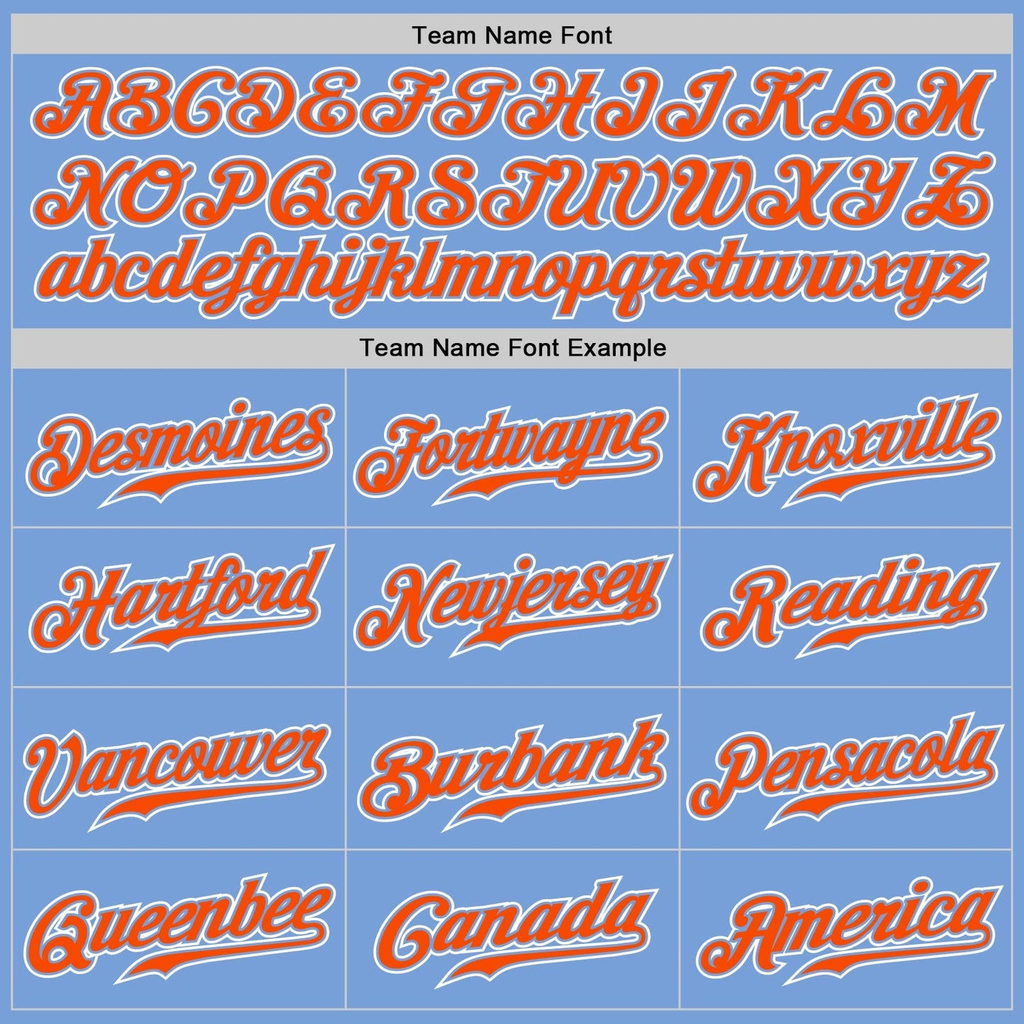 Custom Light Blue Orange-White Authentic Gradient Fashion Baseball Jersey baseball jersey product view 4