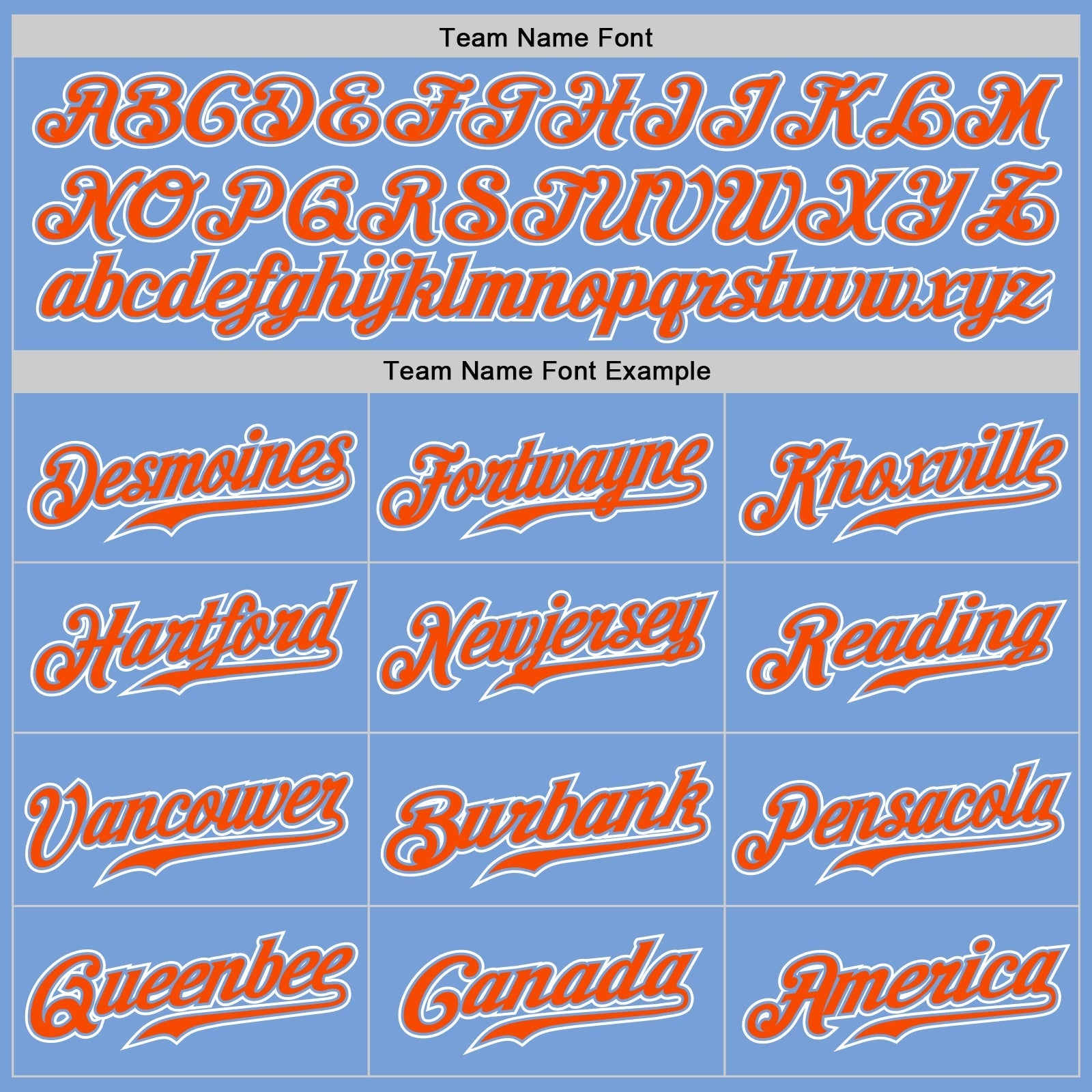 Custom Light Blue Orange-White Authentic Gradient Fashion Baseball Jersey baseball jersey product view 4