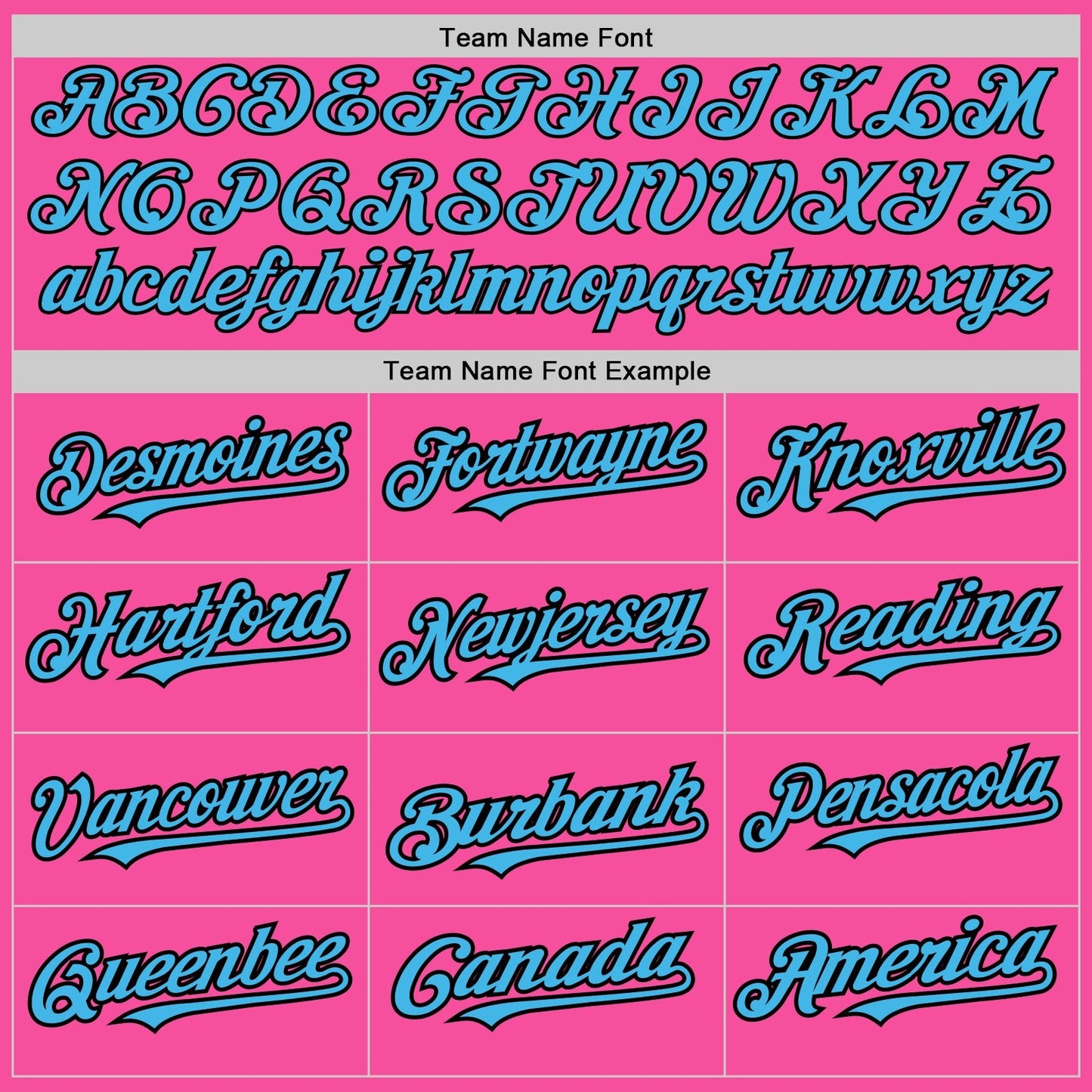 Custom Pink Pinstripe Sky Blue-Black Authentic Fade Fashion Baseball Jersey baseball jersey product view 5
