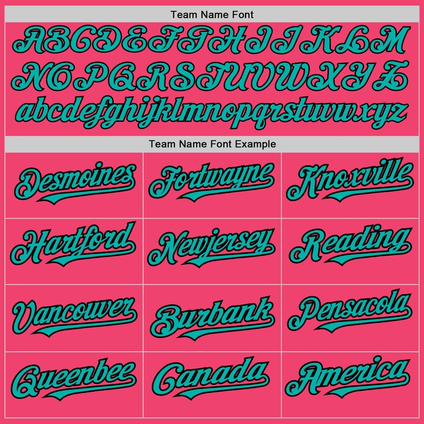 Custom Neon Pink Pinstripe Aqua-Black Authentic Fade Fashion Baseball Jersey baseball jersey product view 5