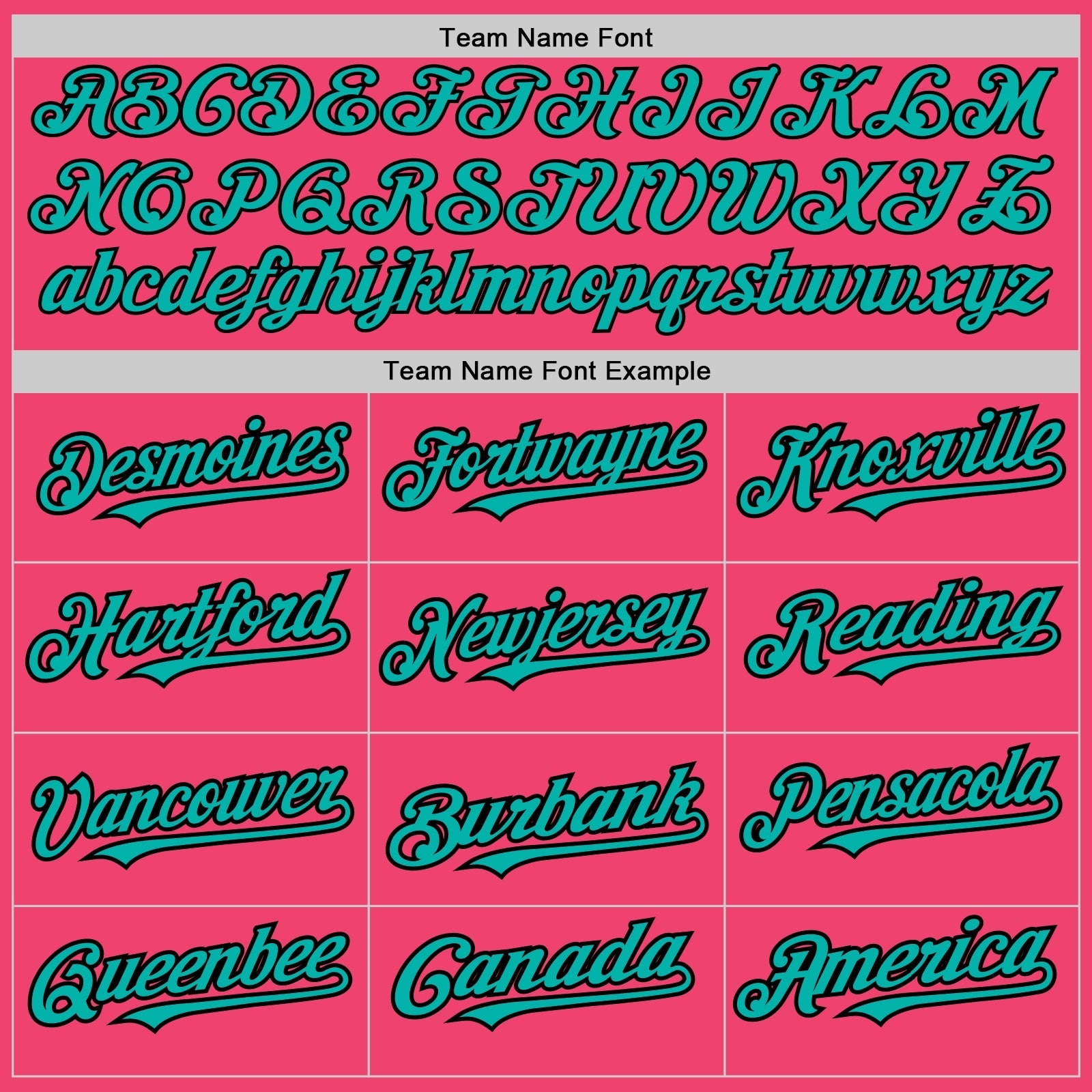 Custom Neon Pink Pinstripe Aqua-Black Authentic Fade Fashion Baseball Jersey baseball jersey product view 5