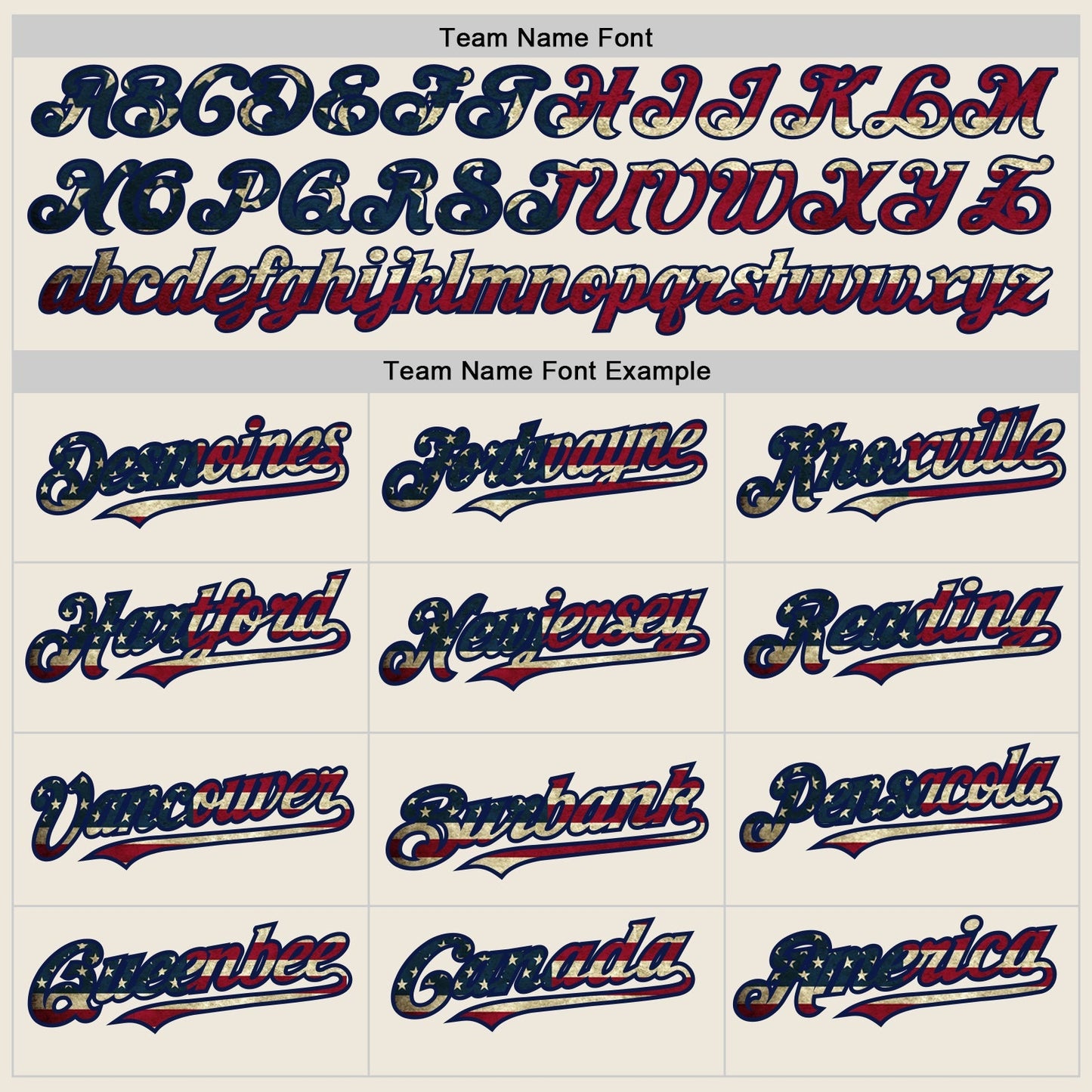 Custom Cream Pinstripe Vintage USA Flag-Navy Authentic Fade Fashion Baseball Jersey baseball jersey product view 5