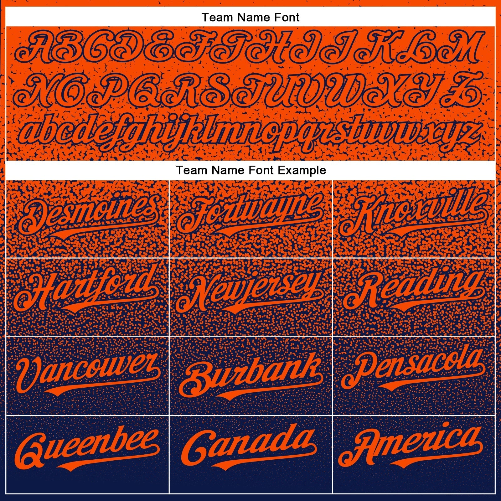 Custom Orange Navy Authentic Fade Fashion Baseball Jersey baseball jersey product view 4