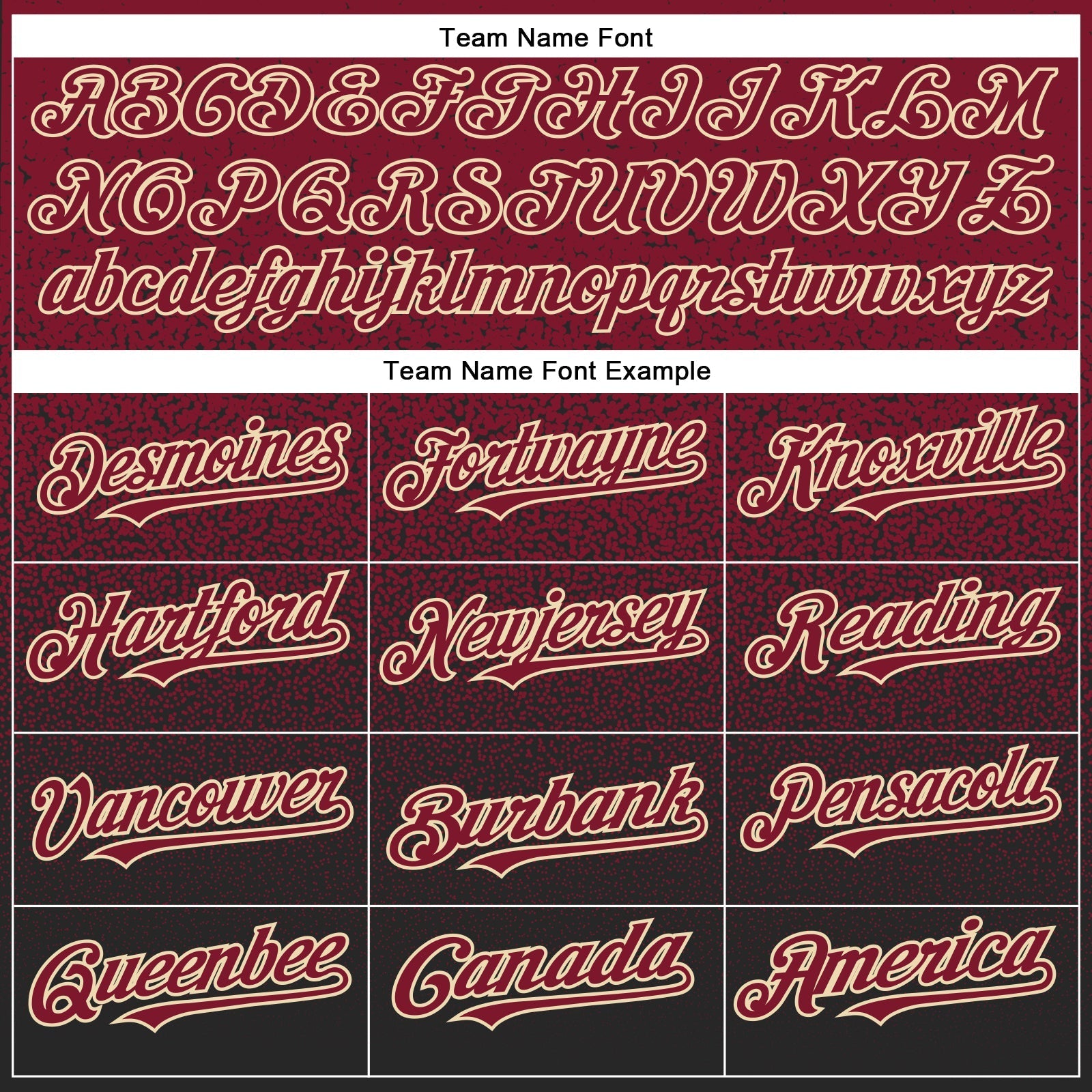 Custom Crimson Black-Cream Authentic Fade Fashion Baseball Jersey baseball jersey product view 4