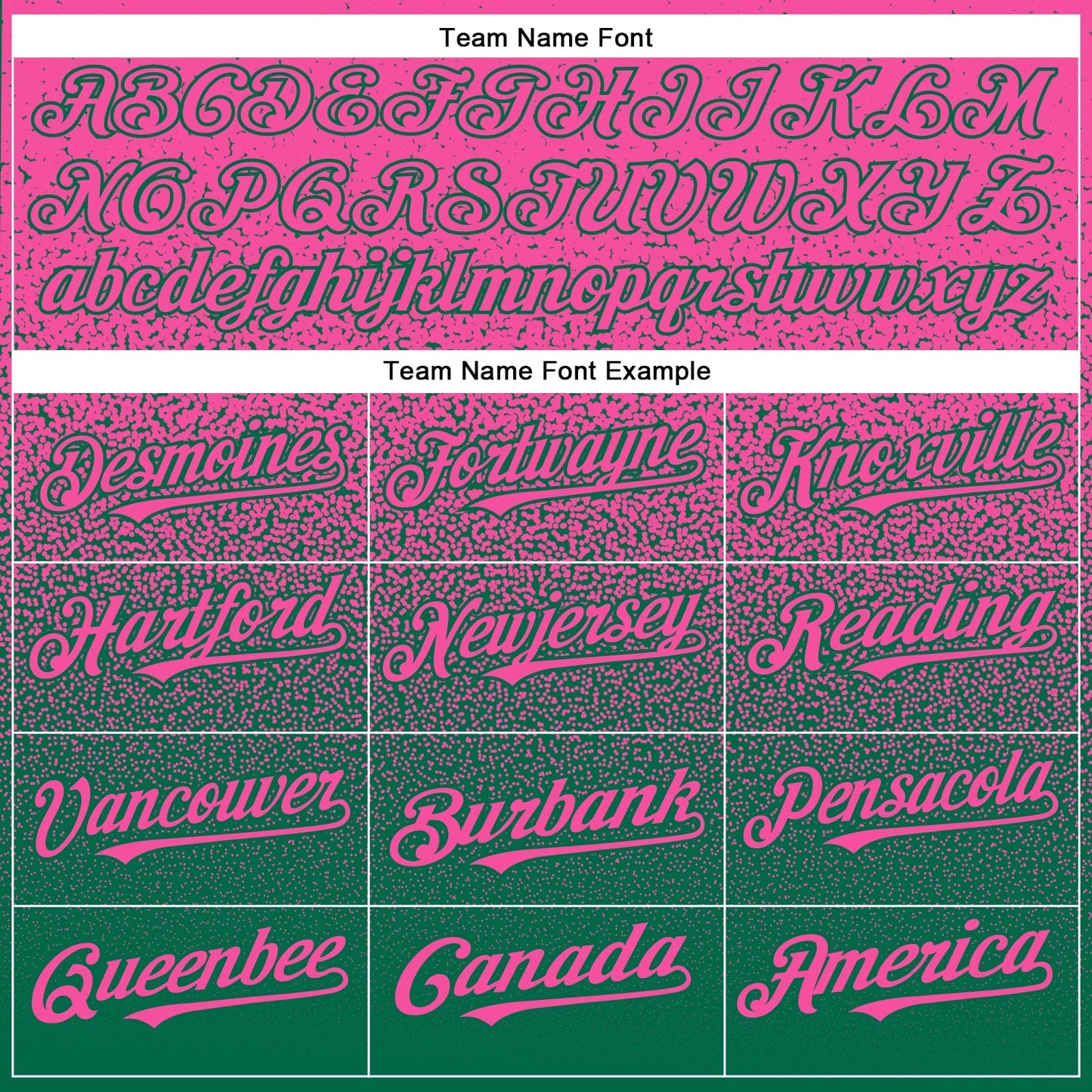 Custom Pink Kelly Green Authentic Fade Fashion Baseball Jersey baseball jersey product view 4
