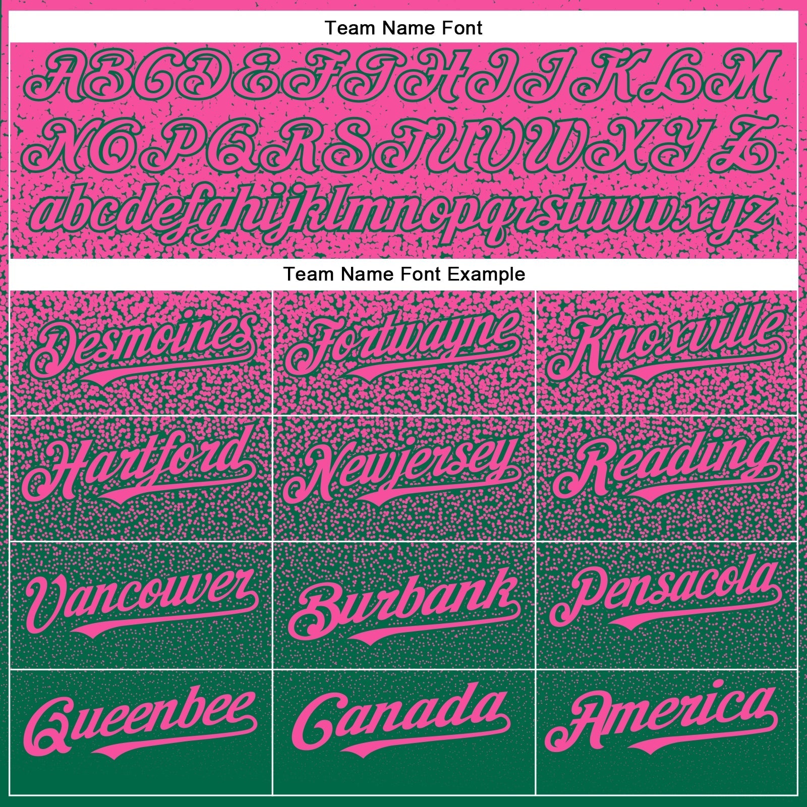 Custom Pink Kelly Green Authentic Fade Fashion Baseball Jersey baseball jersey product view 4