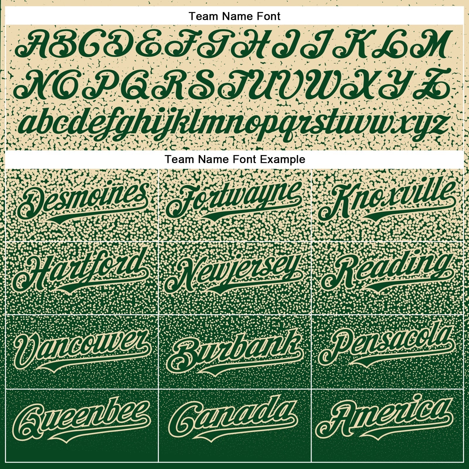 Custom Cream Green Authentic Fade Fashion Baseball Jersey baseball jersey product view 4