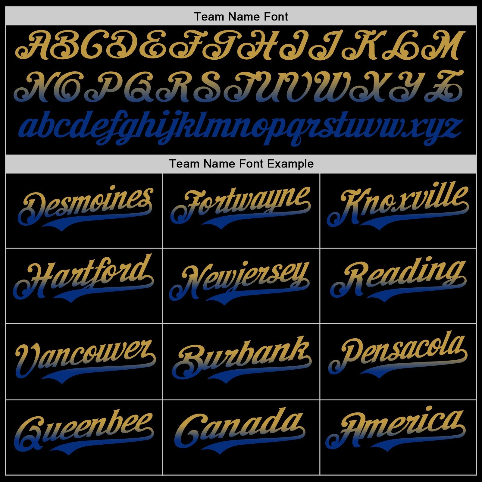 Custom Black Old Gold-Royal Authentic Fade Fashion Baseball Jersey baseball jersey product view 4
