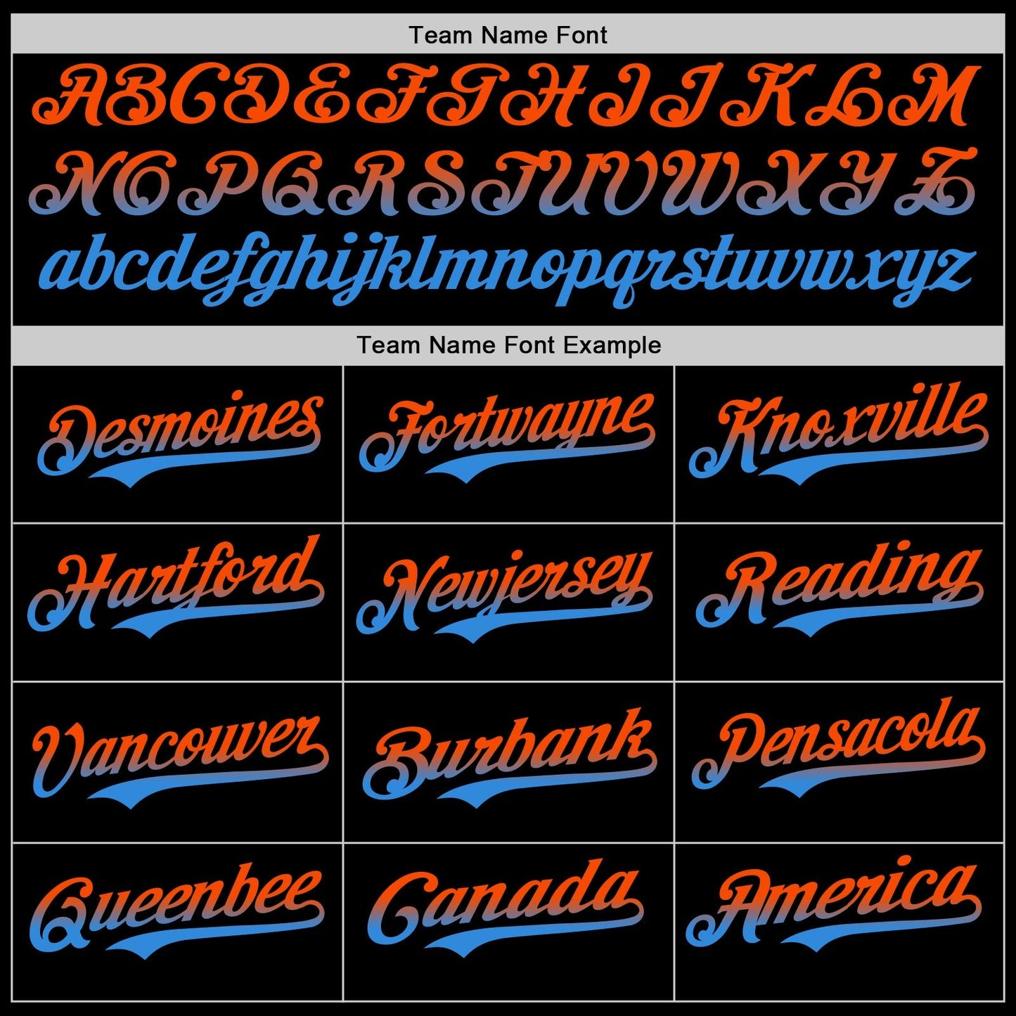 Custom Black Orange-Electric Blue Authentic Fade Fashion Baseball Jersey baseball jersey product view 4
