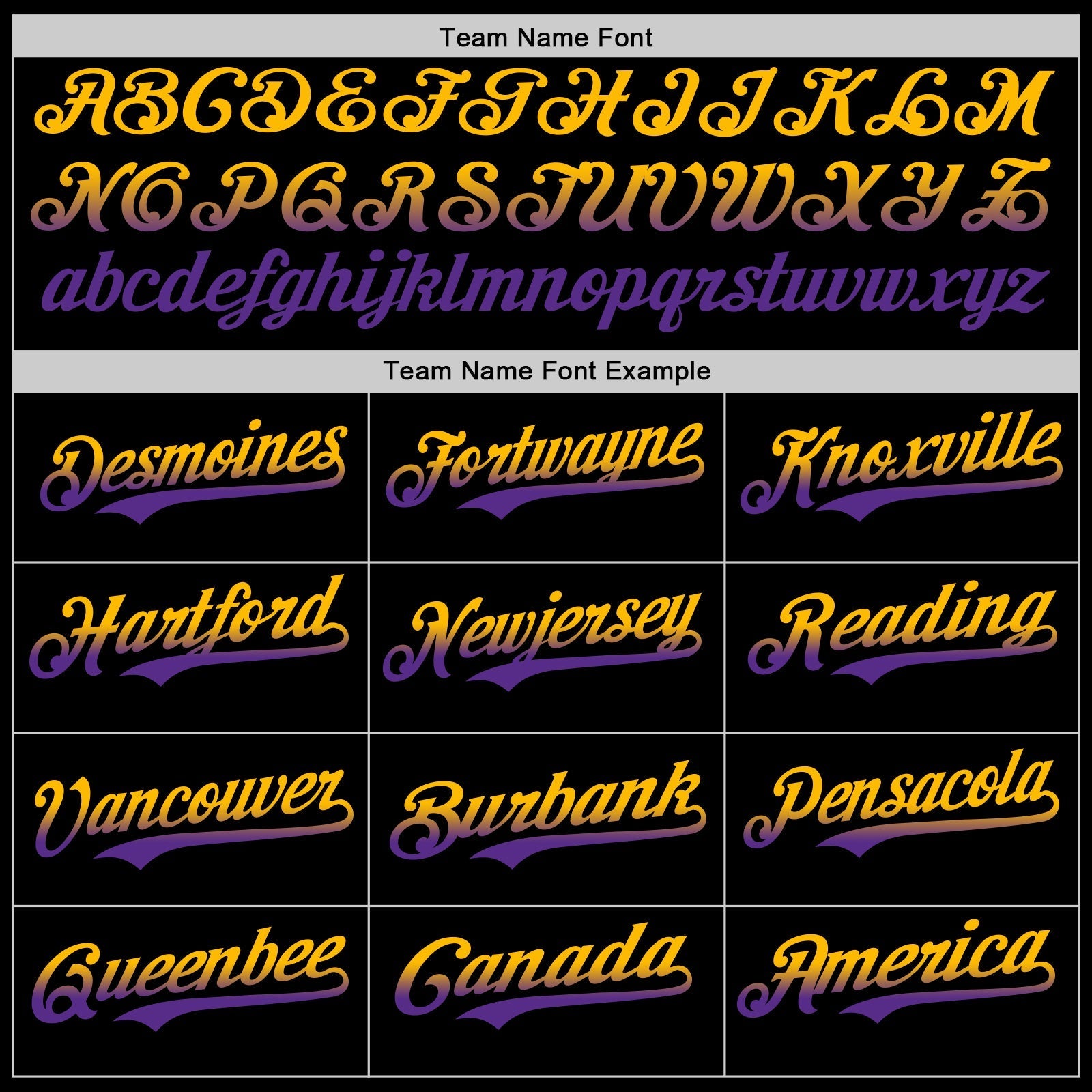 Custom Black Gold-Purple Authentic Fade Fashion Baseball Jersey baseball jersey product view 4