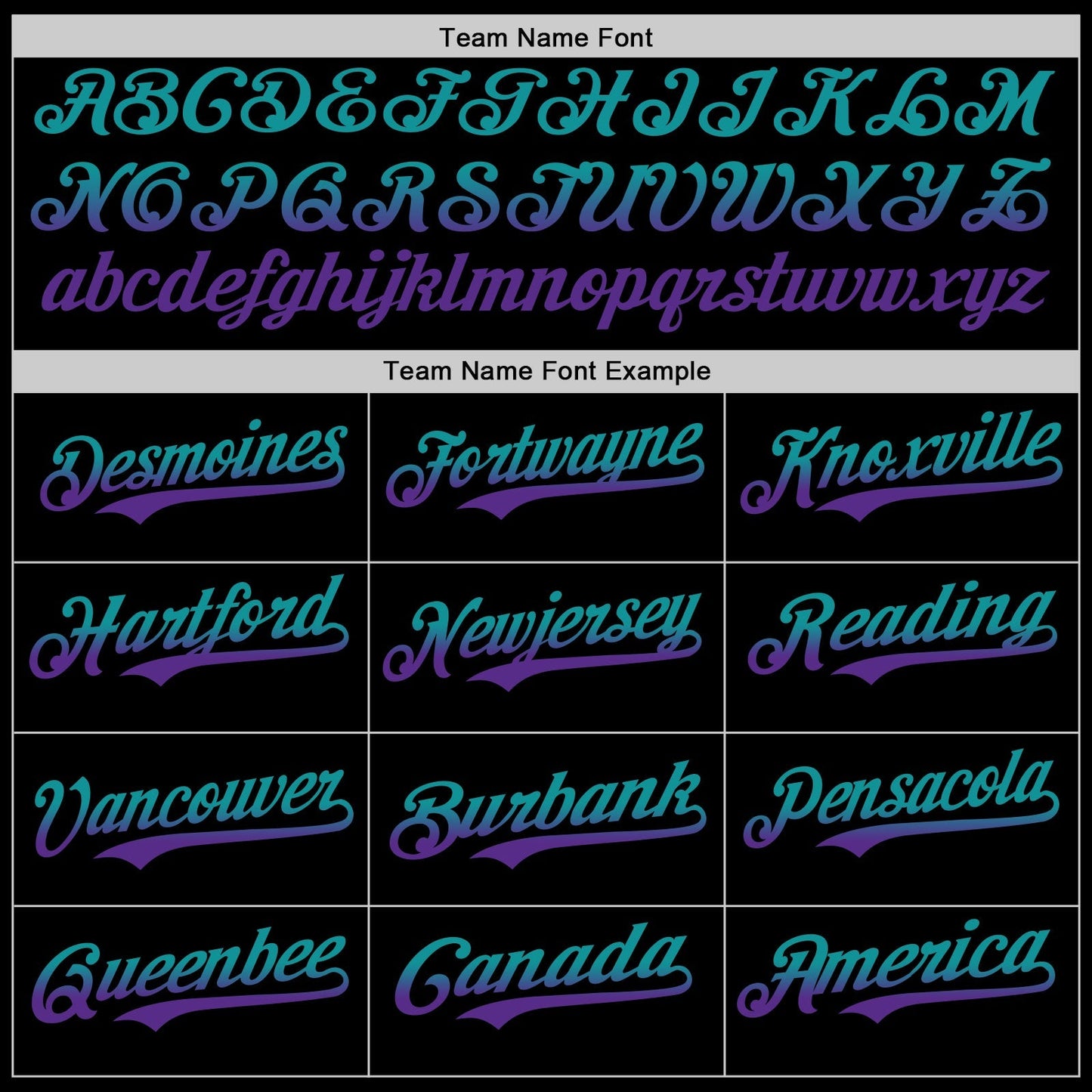 Custom Black Teal-Purple Authentic Fade Fashion Baseball Jersey baseball jersey product view 4