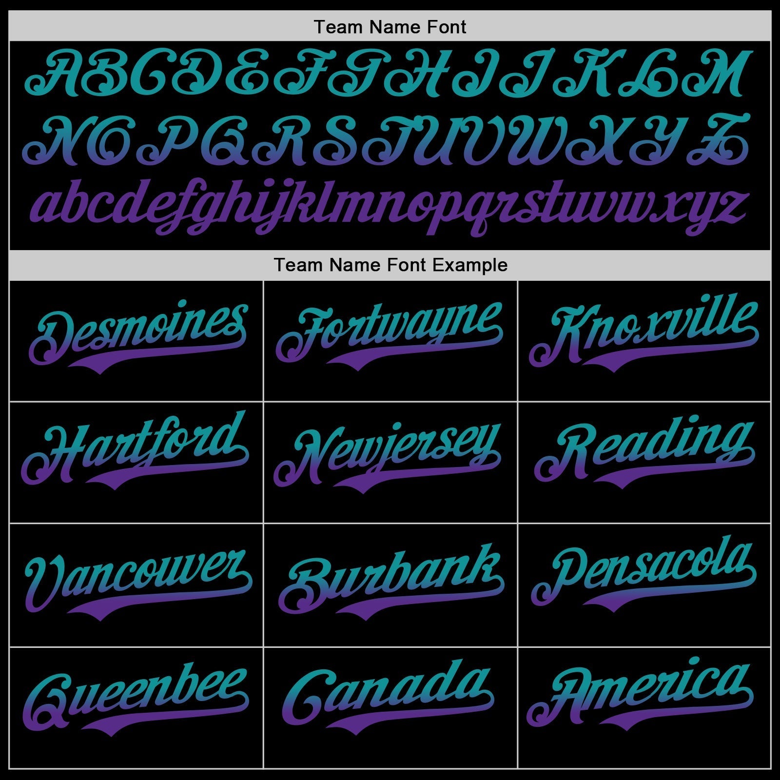 Custom Black Teal-Purple Authentic Fade Fashion Baseball Jersey baseball jersey product view 4