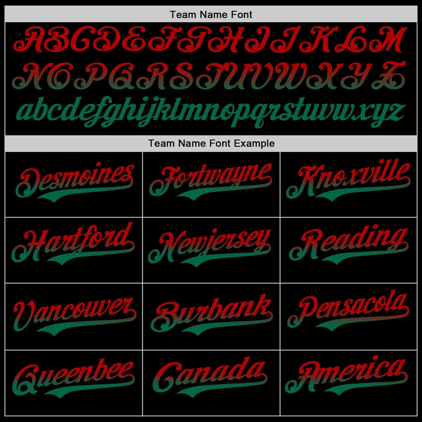 Custom Black Red-Kelly Green Authentic Fade Fashion Baseball Jersey baseball jersey product view 4