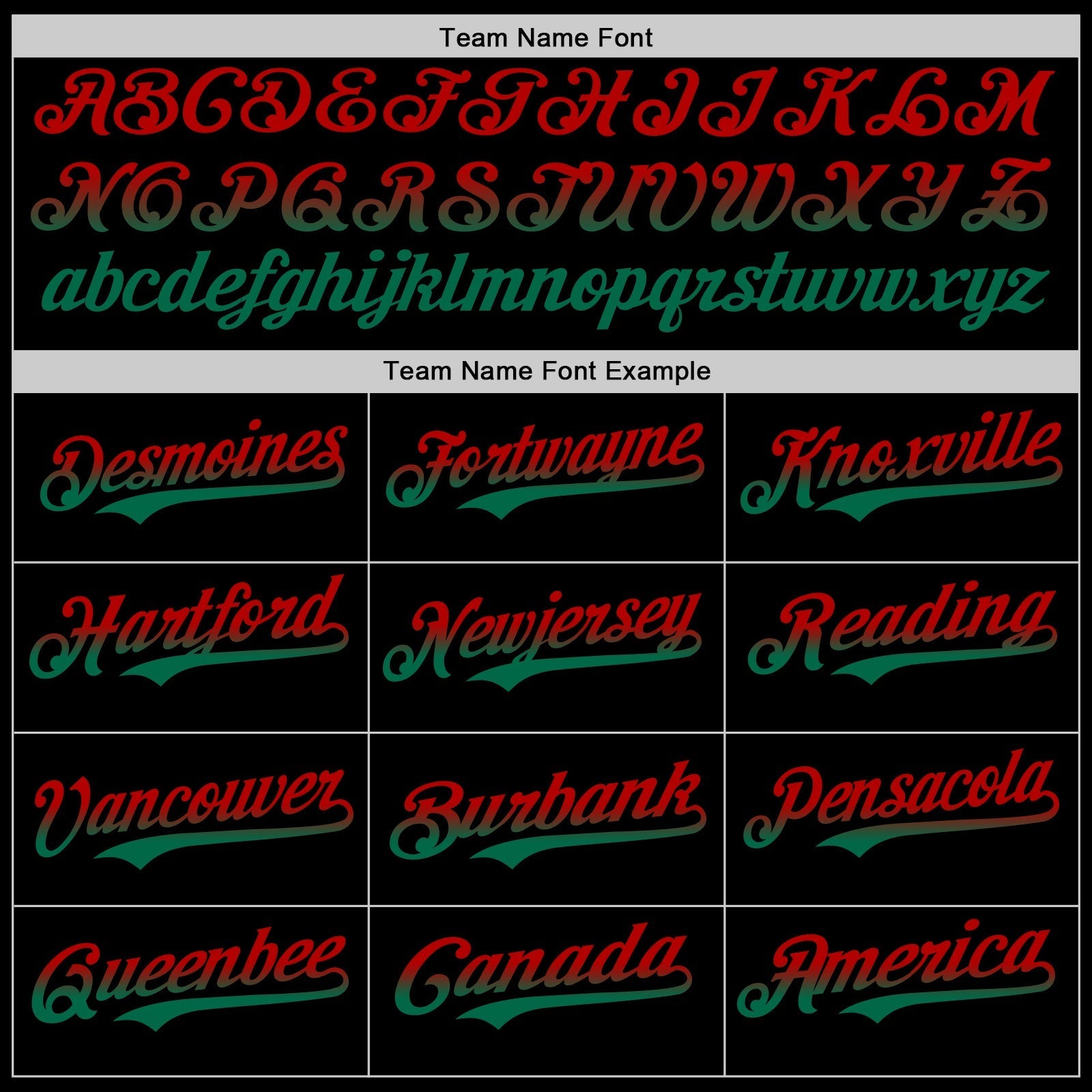 Custom Black Red-Kelly Green Authentic Fade Fashion Baseball Jersey baseball jersey product view 4